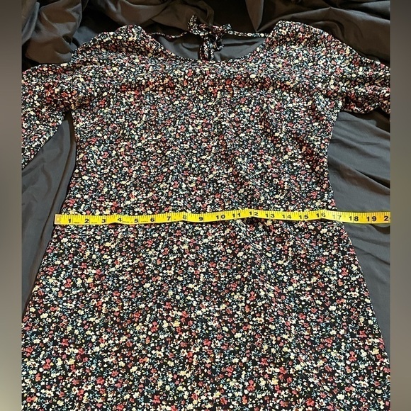 Band of Gypsies Lace floral Sleeve Mod Swing Dress size m - Picture 10 of 11